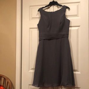 Vnaix sz 12 Wedding Dress - Gray Brides Maid Dress - In excellent condition
